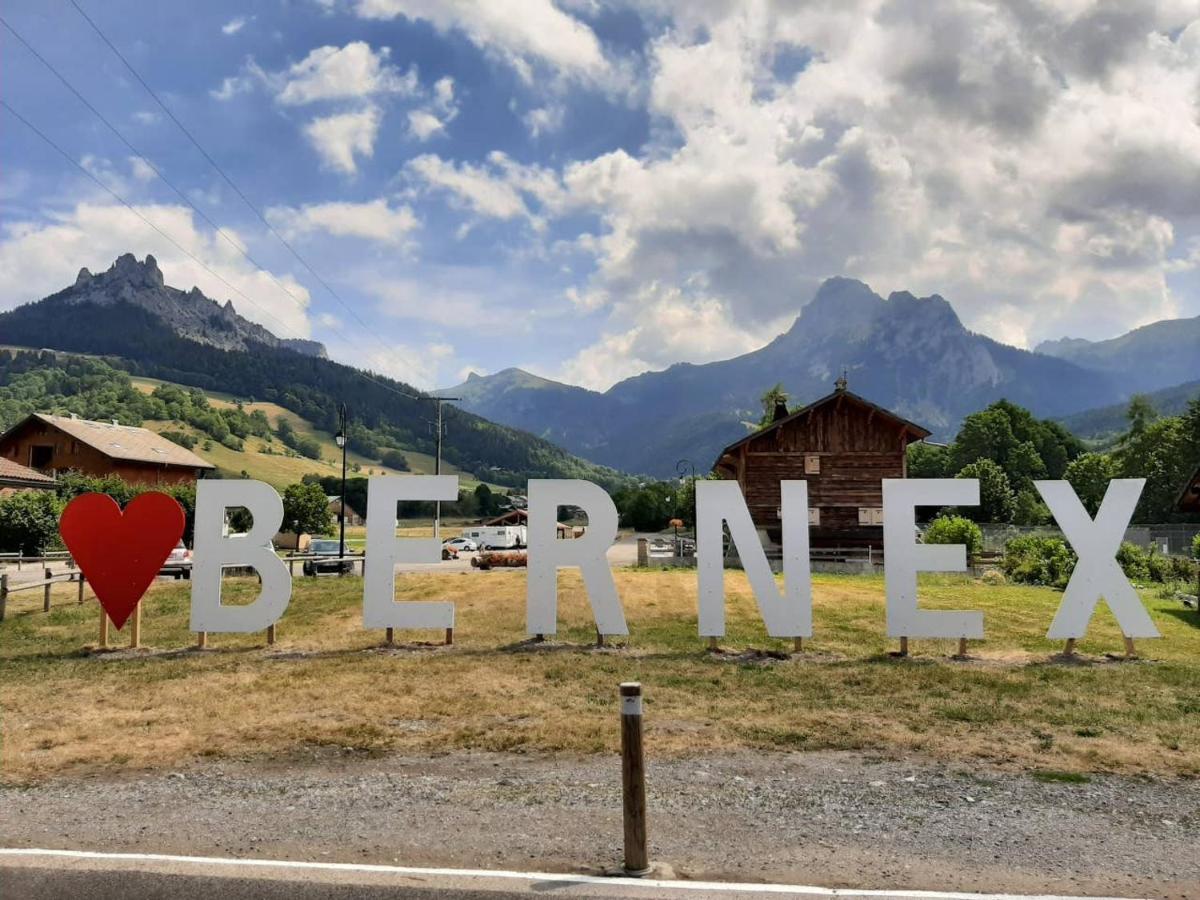 Le 211,Ski Et Randonnee, Lave Linge ,Parking Bernex Luaran gambar