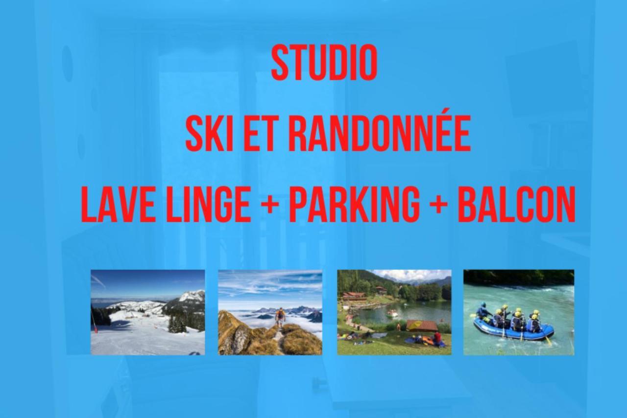 Le 211,Ski Et Randonnee, Lave Linge ,Parking Bernex Luaran gambar